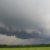 Bouřka se shelf cloudem 24.5.2014 - Liberecko