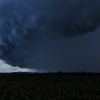 Bouřka s shelf cloudem na Českobrodsku - 30.3.2023