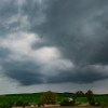 Bouřky s pravděpodobnou supercelou u Vážan nad Litavou - 6.5.2023