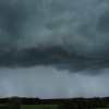 Búrka zo shelf cloudom Vysočany 28.5.2014