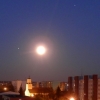 Mesiac, Saturn a Spica, 25.4.2013