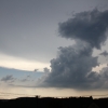 Odpolední bouřka na Blatensku, kterou doprovázel downburst - 11.6.2014