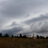 Roll cloud, doprovázející čelo zvlněné studené fronty ve středních Čechách - 19.8.2013