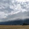 Shelf cloud na Přeloučsku - 10.7.2018