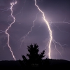 Silné bouřky na Valašsku v noci z 25. na 26.7.2021